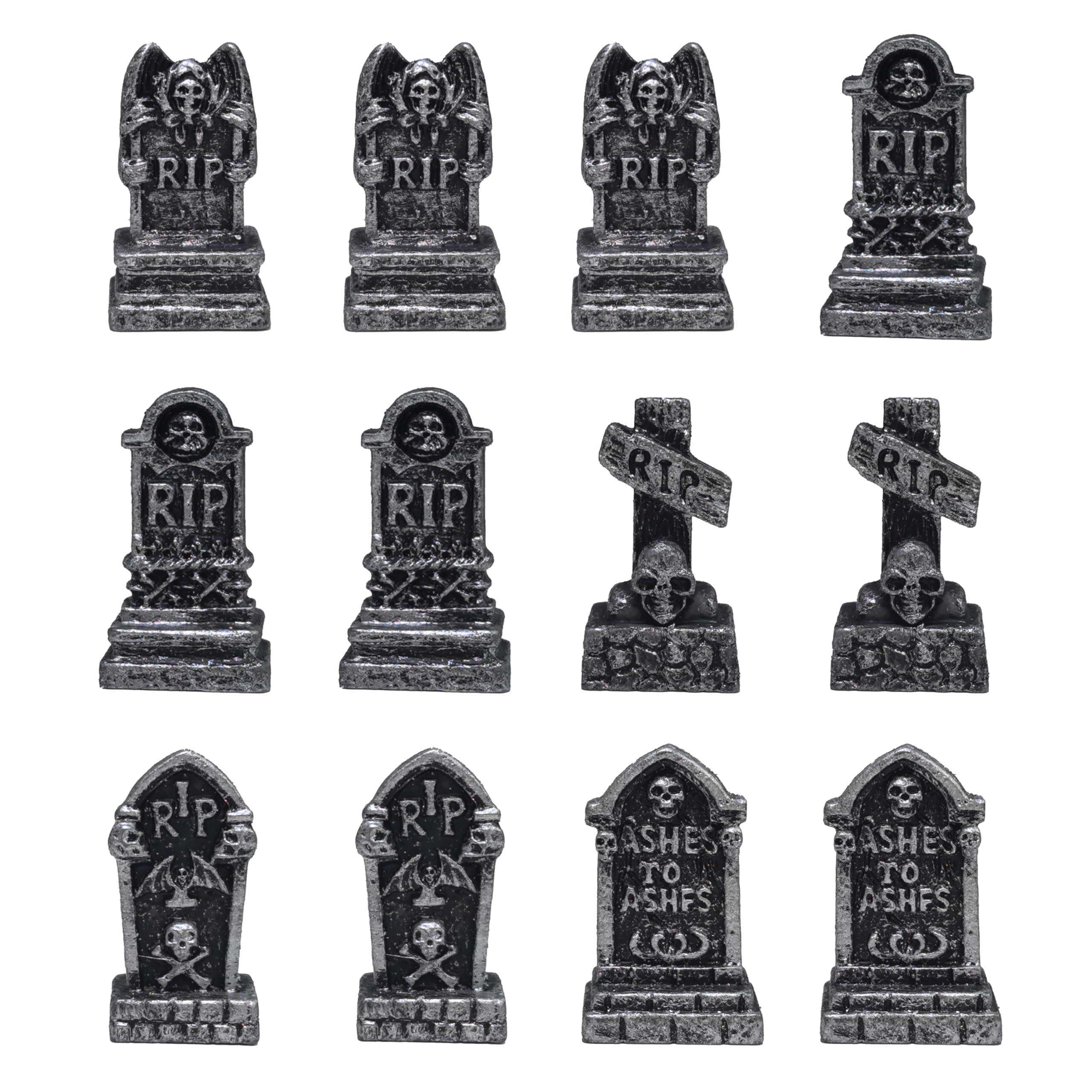 Resin Small White Ghost Figurines, 3PCS Ghosts with Witch Hats, Cute Ghost Statue for Spooky Halloween Decor, for Indoor Halloween Party Tabletop Home Shelf Decoration